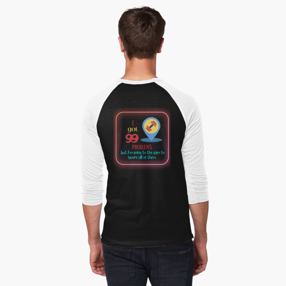 Item preview, Baseball ¾ Sleeve T-Shirt designed and sold by zubiaqureshi.