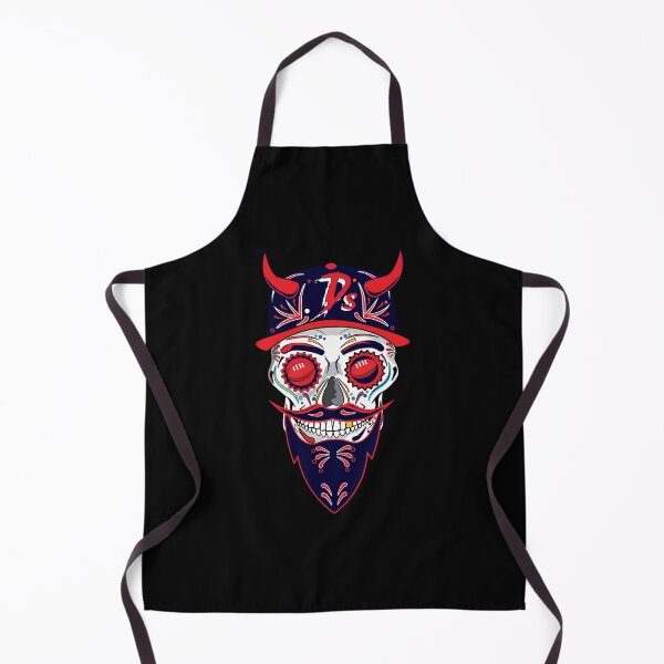 Item preview, AFL Melbourne Demons Sugar Skull designed and sold by TonyMciver.