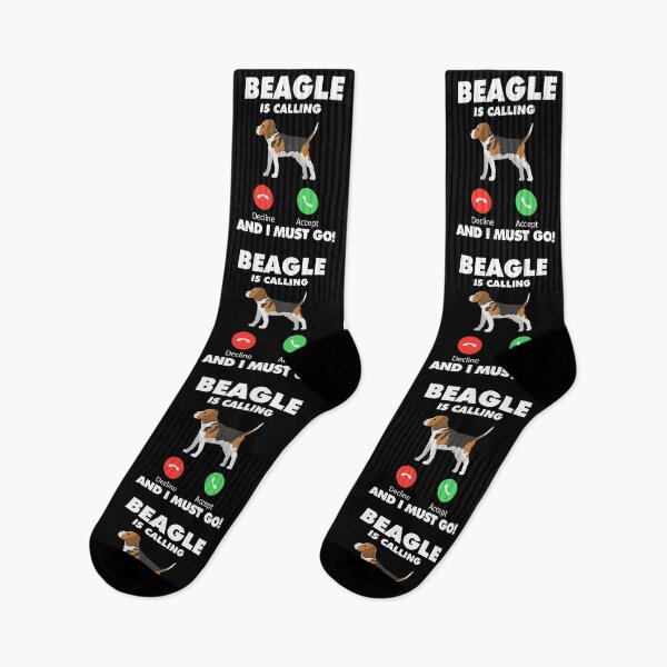 Item preview, Dog Beagle is Calling and I Must Go designed and sold by HelloFromAja.