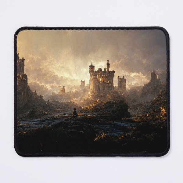 Item preview, The Kingdom - Epic Castle Fantasy Art designed and sold by KRXStudios.