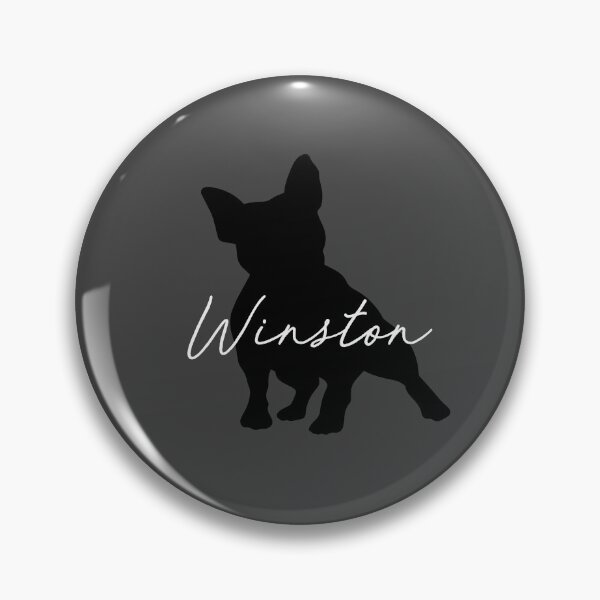 Item preview, Winston Frenchie - Personalised Name Dog Food Mat designed and sold by Cmdesign-s.