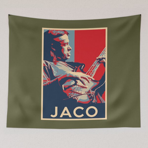 Item preview, Jaco Pastorius Hope Poster - Sizes of Jazz Musician History designed and sold by MarkusEbenh.