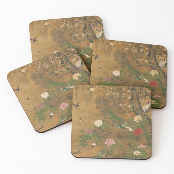 Item preview, Birds Gather under the Spring Willow designed and sold by Twisted Wick.