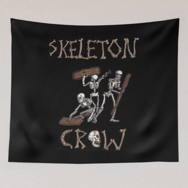 Item preview, skeleton crew  skeleton construction crew designed and sold by GeorgeDudleys.