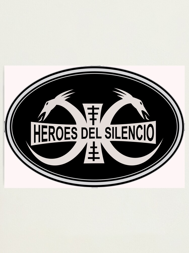 Heroes del Silencio - circle - grunge design