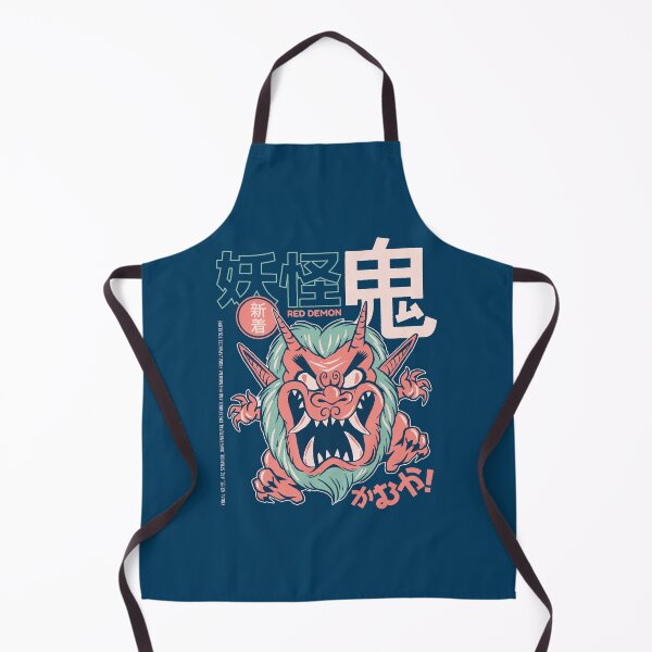Item preview, Oni Japanese yokai " Red Demon" designed and sold by bennetthuskers.