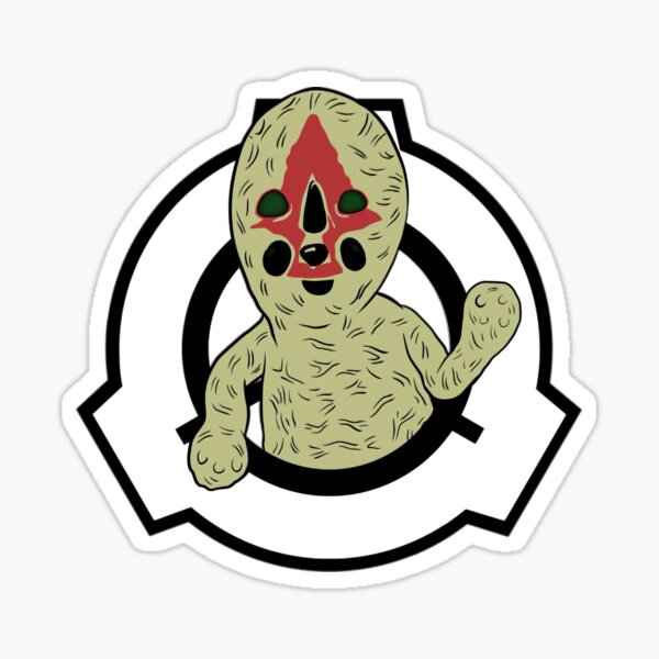 SCP-173 Chibi Sticker for Sale by Foxcada