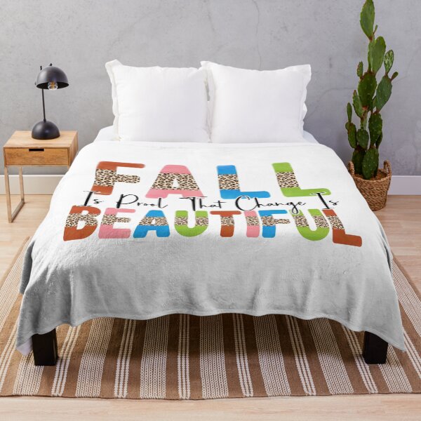 Item preview, Fall is proof that change is beautiful funny Halloween designed and sold by Bemumd-art.