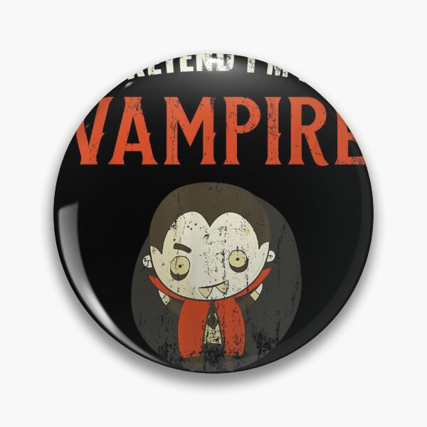 Artikelvorschau, Tu so, als wäre ich ein Vampir. Lustiges Halloween-Party-Kostüm T-Shirt entworfen und verkauft von BahlerAmelia.