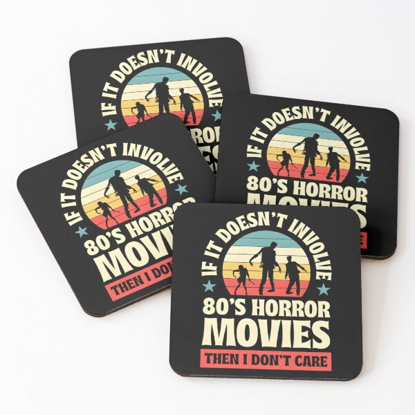 Item preview, If It Doesn_t Involve 80s Horror Movies Then I Don_t Care Zombie Funny Vintage Horror Movie Hallowee designed and sold by olsxaricmin.