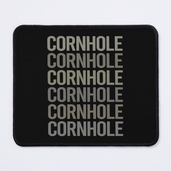 Item preview, Gray Text Art Cornhole designed and sold by StoreCalamity.