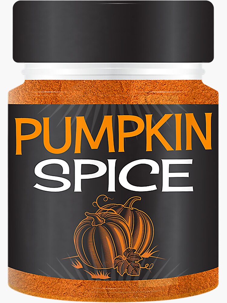 "Pumpkin Spice Rack Girls Matching Halloween Costume Shirt" Sticker for