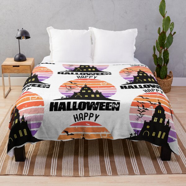 Item preview, Vintage Sunset Haunted House designed and sold by Moonbeamdesignz.