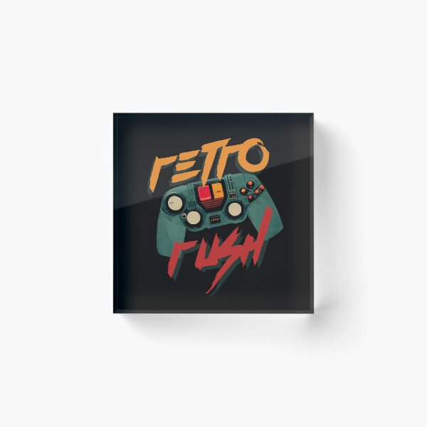 Item preview, Retro Rush Old School Video Game Controller Vintage Gaming designed and sold by Legit Hooligan.