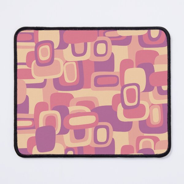 Item preview, Retro groove pink abstract art designed and sold by vianahline.