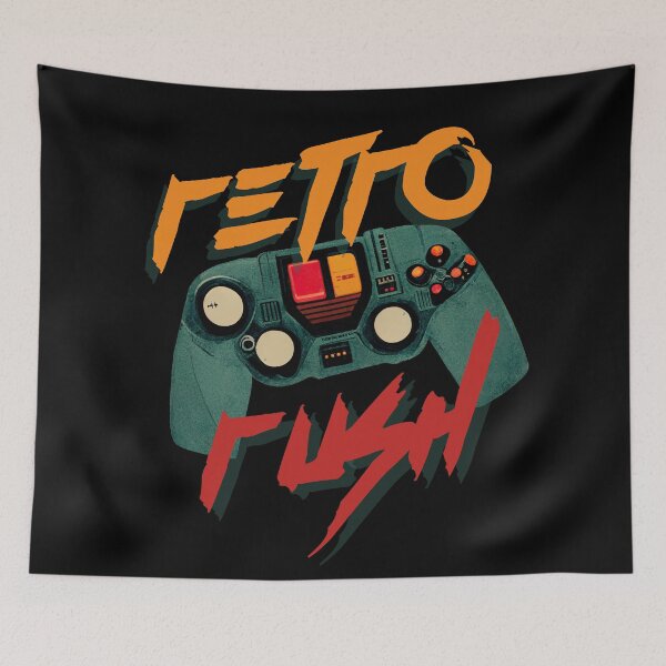 Item preview, Retro Rush Old School Video Game Controller Vintage Gaming designed and sold by Legit Hooligan.