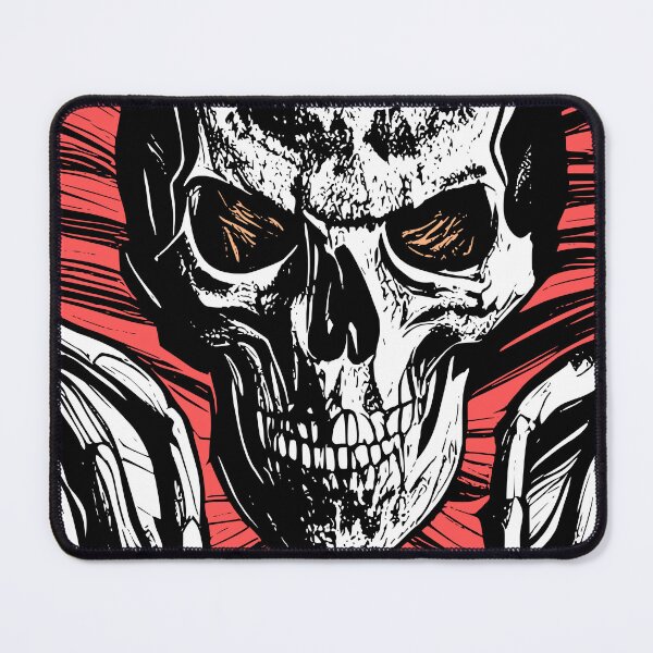 Item preview, Corrupt Skeleton with Orange Background designed and sold by HalloweenThings.