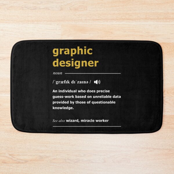 Item preview, Graphic Designer Definition Classic  designed and sold by cambimgarazic.