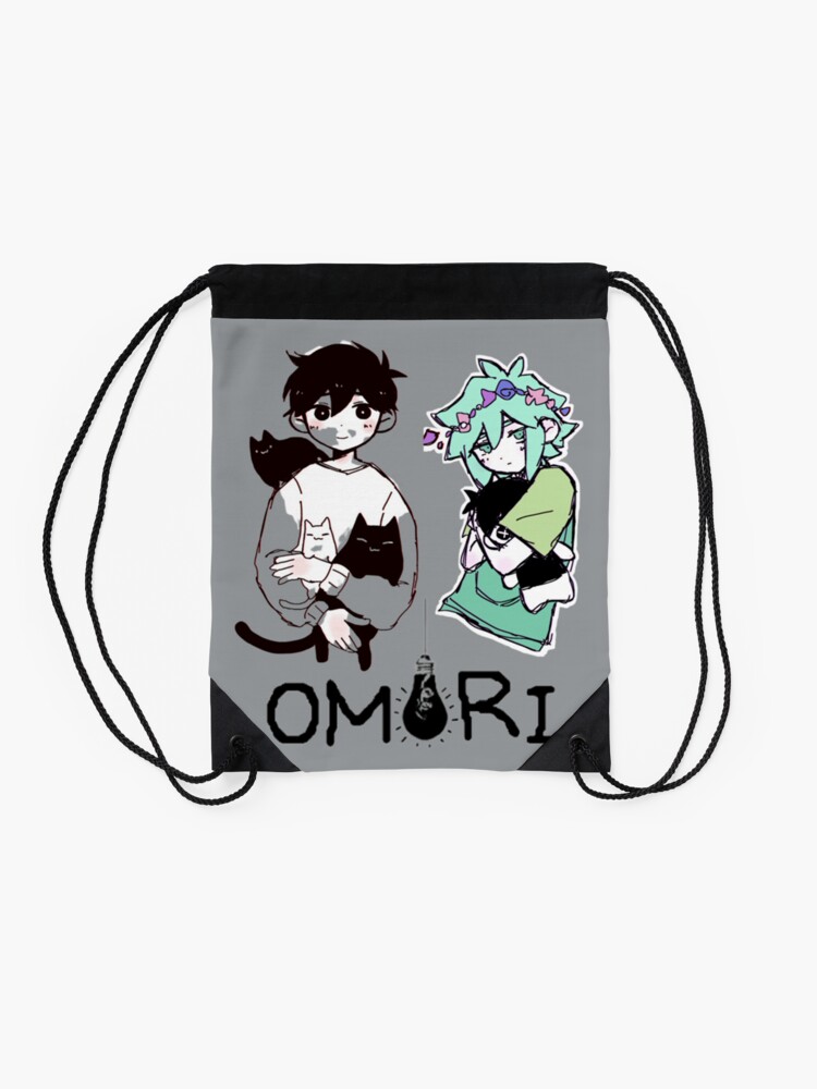 omori' Cotton Drawstring Bag