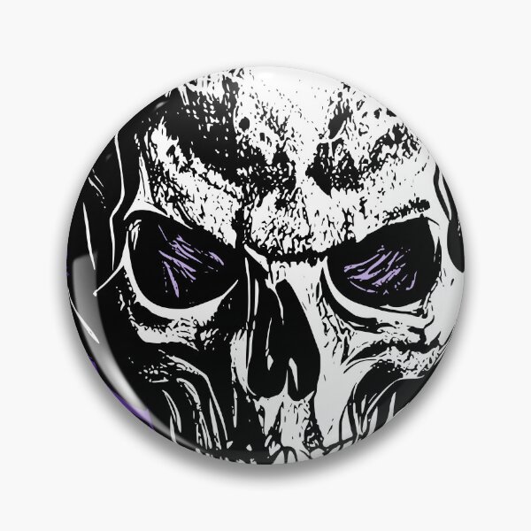 Item preview, Corrupt Skeleton with Purple Background designed and sold by HalloweenThings.