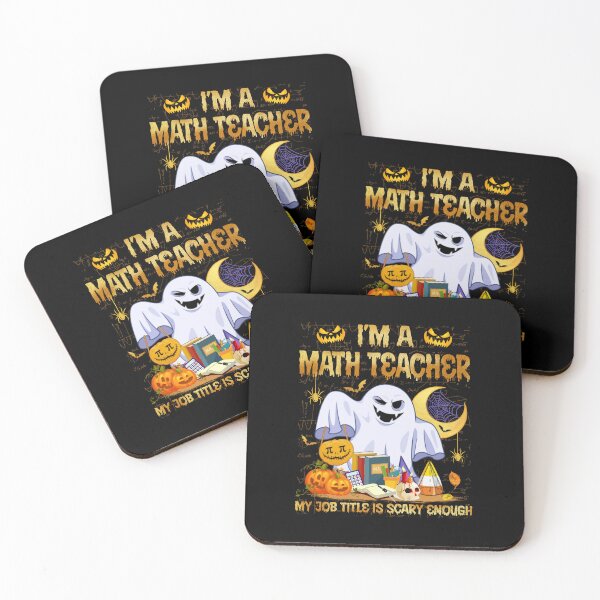 Artikelvorschau, Ich bin ein Mathe-Lehrer. Meine Berufsbezeichnung ist beängstigend genug Halloween lustiger Geist gespenstischer Kürbis entworfen und verkauft von beckadamr.