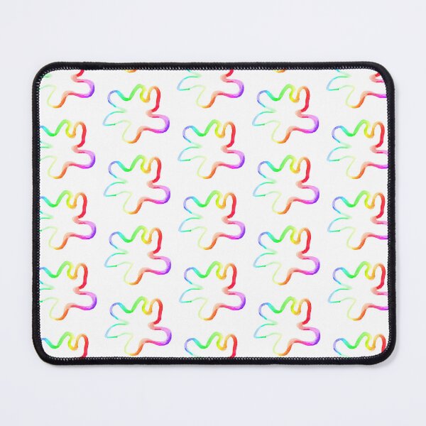 Item preview, Watercolor amorphous shape | watercolor rainbow color abstract form designed and sold by lausn.