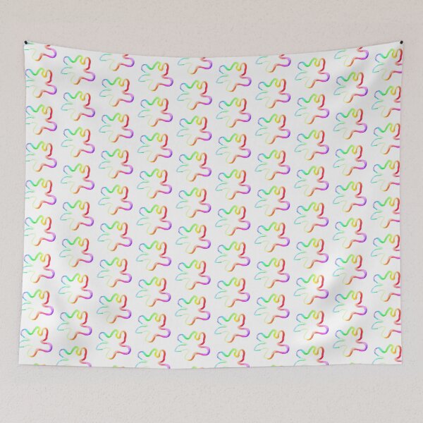Item preview, Watercolor amorphous shape | watercolor rainbow color abstract form designed and sold by lausn.