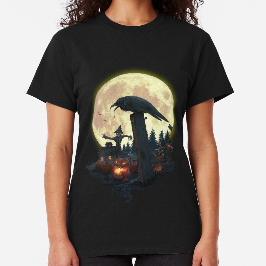 Halloween Theme Classic T-Shirt