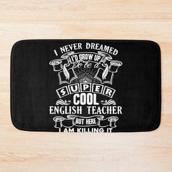 Item preview, English Teacher - Super Cool English Teacher designed and sold by UnknownArtistt.