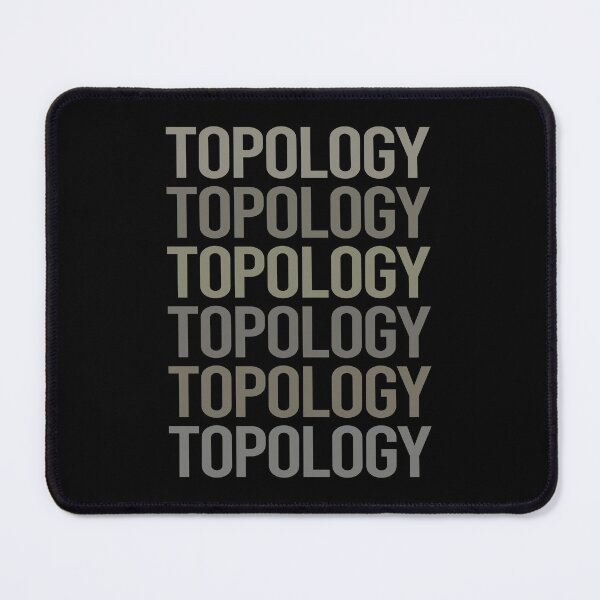 Item preview, Gray Text Art Topology designed and sold by StoreCalamity.