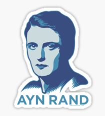 Ayn Rand Sticker