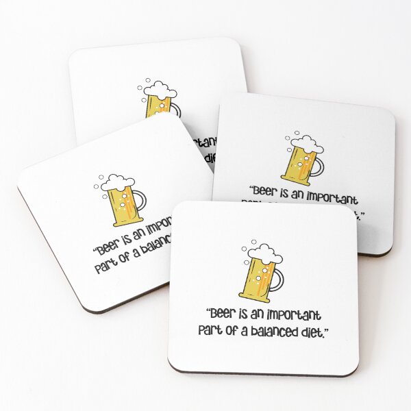 Item preview, “Beer is an important part of a balanced diet.”  designed and sold by urbanbuzzz.