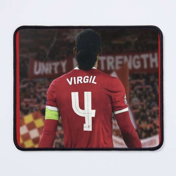 Item preview, Virgil Van Dijk YNWA Reds Kop End designed and sold by ijdesigns.