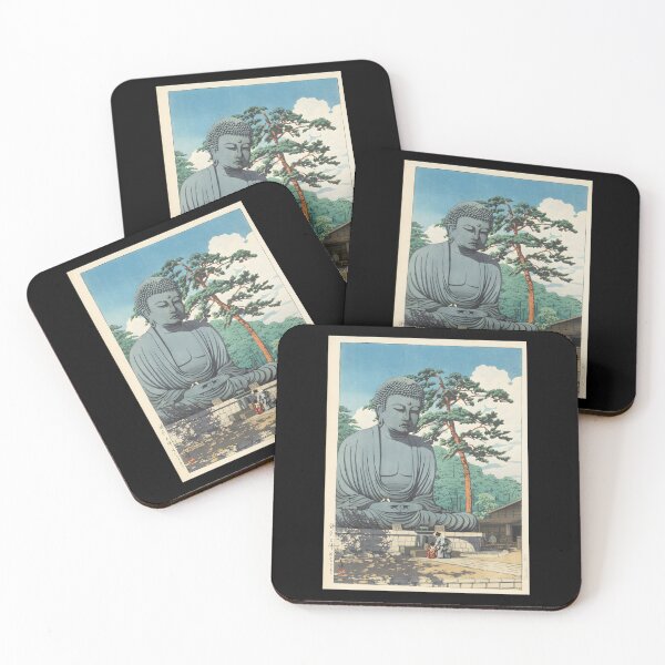 Item preview, Great Buddha at Kamakura 1930 - Kawase Hasui Artwork  Premium Scoop  designed and sold by cambimgarazic.