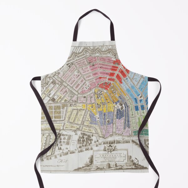 Item preview, Vintage Map of Amsterdam designed and sold by SuziQPrayers427.