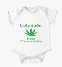 Colorado for Cannabis Hemp Leaf One Piece - Short Sleeve