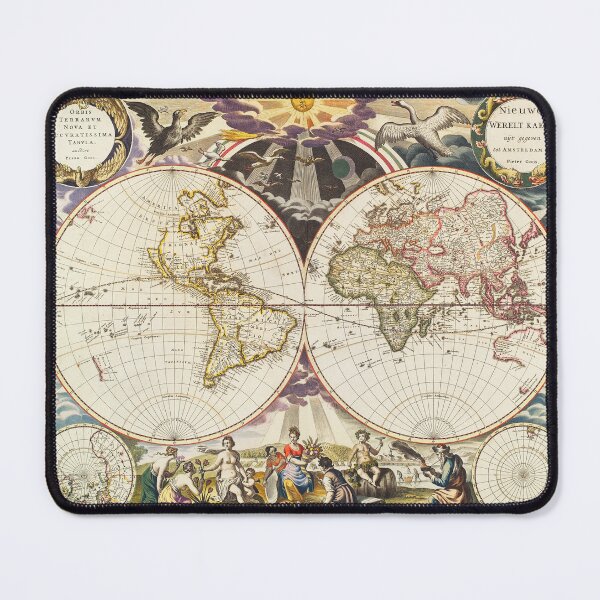 Item preview, Vintage Antique World Map designed and sold by SuziQPrayers427.