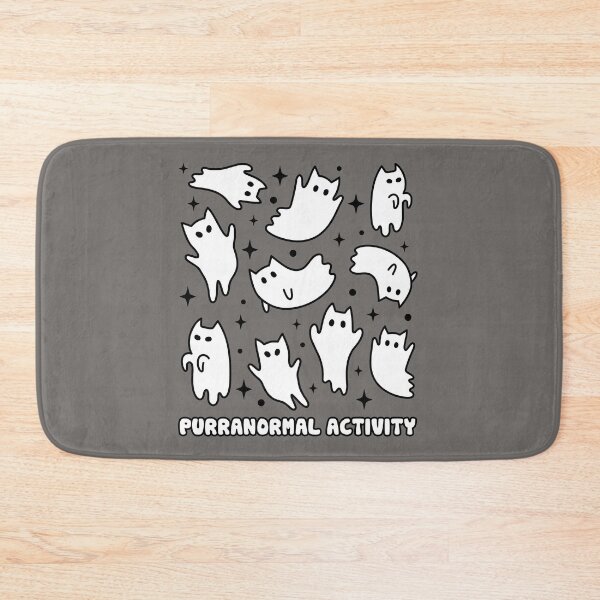 Item preview, Cute Kawaii Ghost Cats Halloween Purranormal Activity designed and sold by PUFFYP.