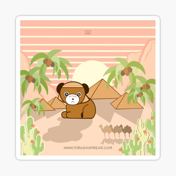 Bear Sphinx  Sticker