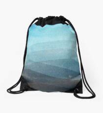 Aquamarine Drawstring Bag