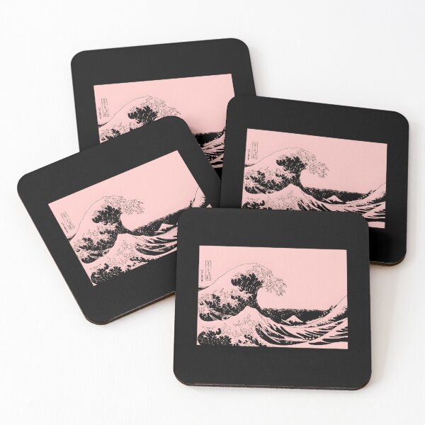 Item preview, Great Wave PinkBlack Classic designed and sold by cambimgarazic.