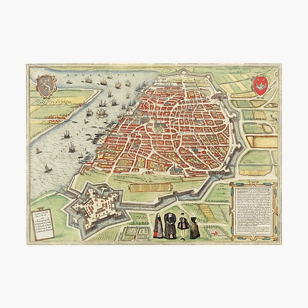 Item preview, Vintage City Map designed and sold by SuziQPrayers427.