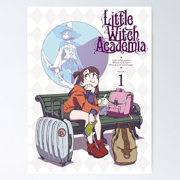 Little Witch Academia MOVIE  Pósteres ilustraciones, Pósteres vintage, Lwa  anime