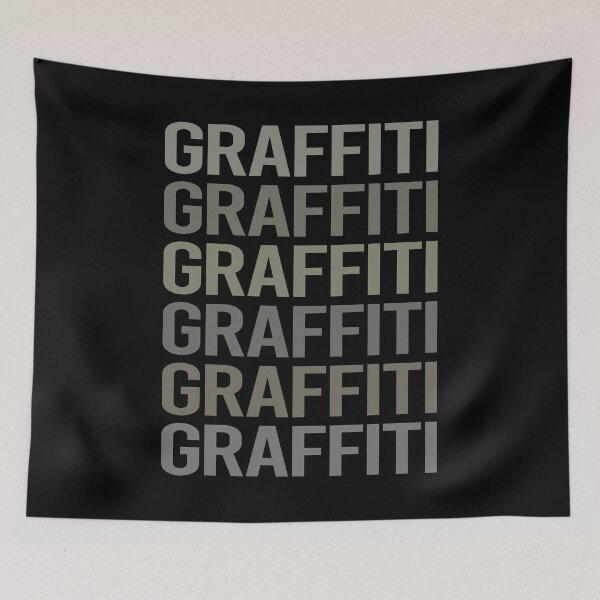 Item preview, Gray Text Art Graffiti designed and sold by StoreCalamity.