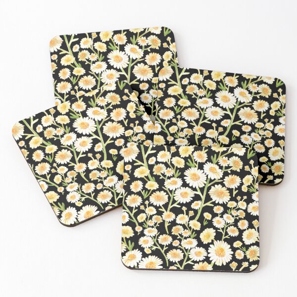 Item preview, Daisies Pattern. Watercolor drawing. designed and sold by Trilisti.