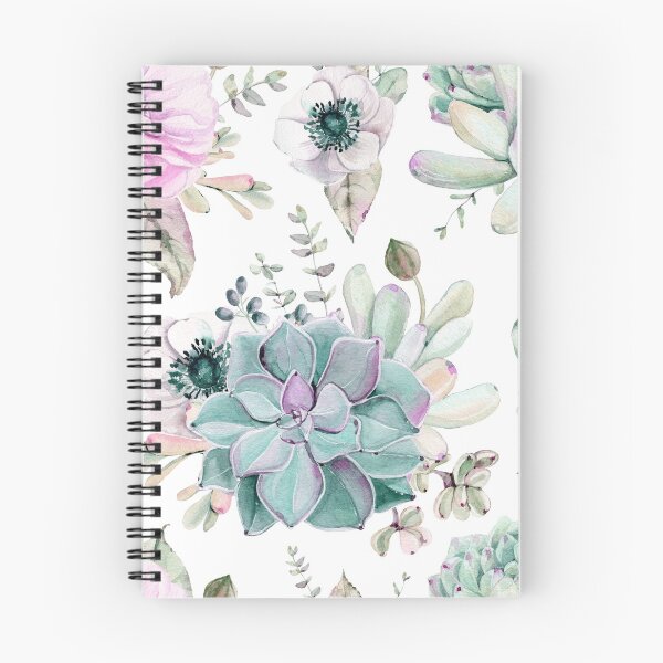 Item preview, Trendy Succulents Green White Desert Succulent Southwestern Design designed and sold by DesertDecor.