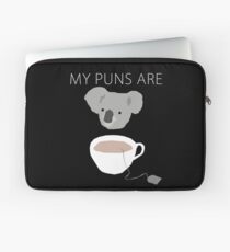 Funda para portátil Juegos de palabras "Koala Tea"