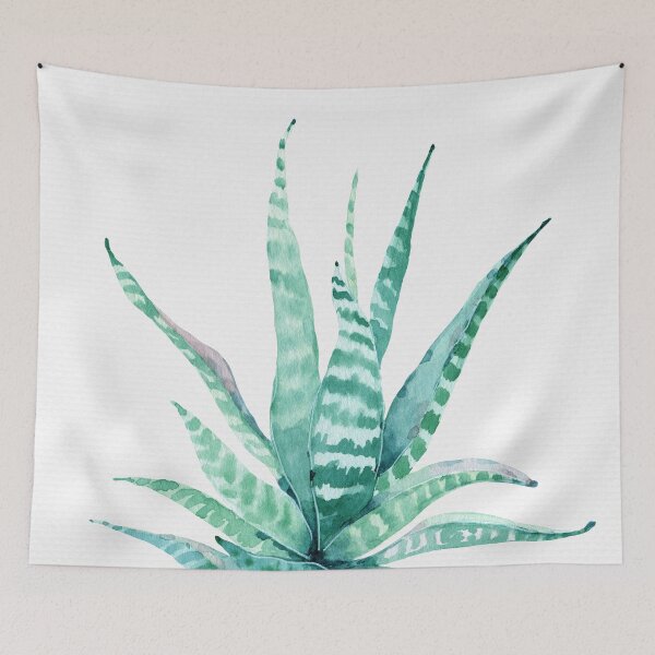 Item preview, Trendy Succulents Green and White Desert Succulent Design designed and sold by DesertDecor.