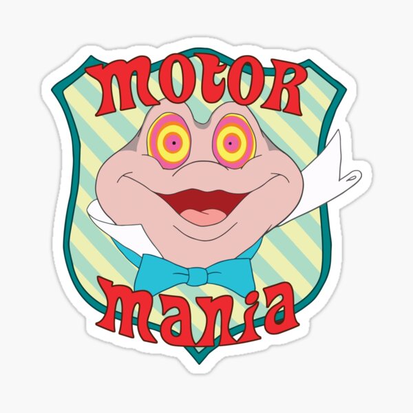 Mr. Toad - Motor Mania Sticker
