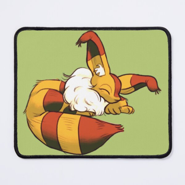 Item preview, fox squirrel nausicaa sleeping designed and sold by harmonylover.